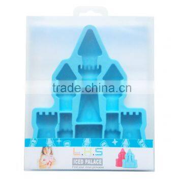 Non-toxic New Style Promotion Custom Castle Shape Silicone Ice Cube Tray photo-6