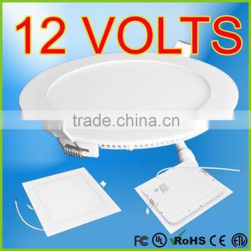 12V LED downlight 12v LED round panel light solar LED down light