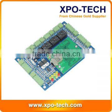 Xpo-2004.web TCP/IP Access Control Board with IE Browser for Four Doors