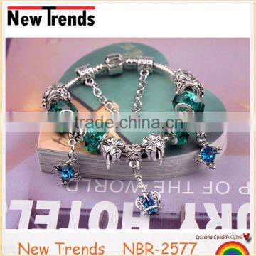 Fashion Nice Quality Wholesale Glass Beads Bracelet Charm Bracelet
