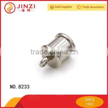Round Metal Pendant Cord End for Bag Accessories photo-5