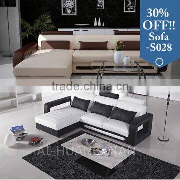 china cheap small corner l shaped leather sofa set price in india