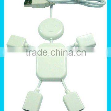 4 port man shape usb hub