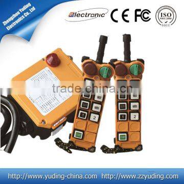 yuding long distance rf remote control price /remote control for crane