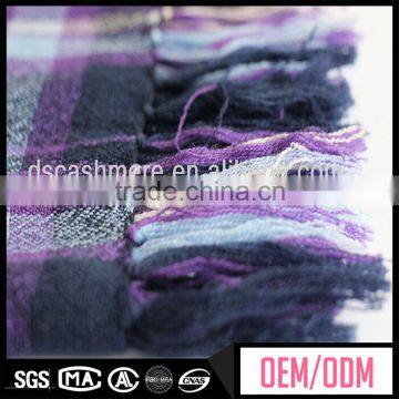 Multifunctional Embroidery Wool Scarf, Boiled Wool Scarf, Plain Wool Scarf photo-3