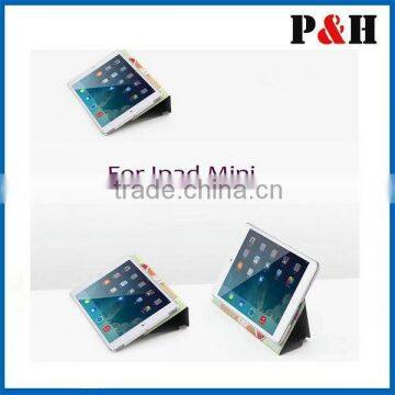 2015 Pu Leather Stand Case for IPad Mini With Fashion Display photo-4