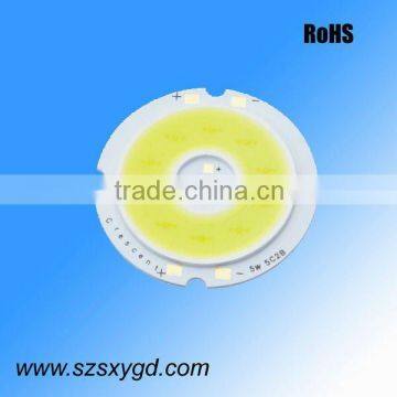 led cob module 5 watt 350mA 16-18V color temperature 2700-15000K available cob led 5 watt chip on board led 5 watt