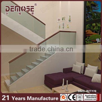 outdoor aluminum glass railing / balustrade / fence spigot balustrade