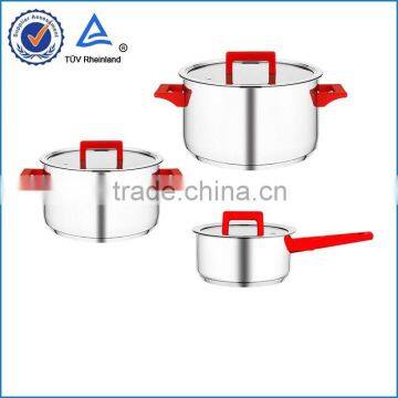 Korean popular kitchen soup pot and milk pot set