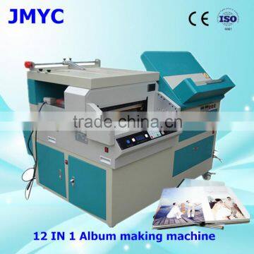 Electric And Pneumatic 12 In 1 Photo Album Book Binding Machine