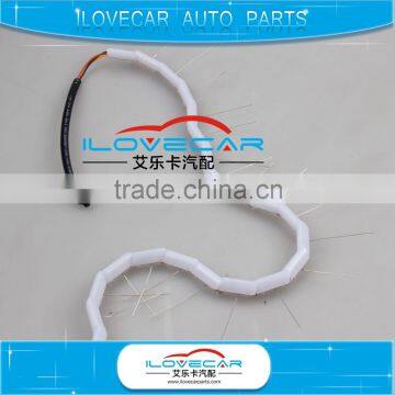 auto lighting system LED daytime running light snake type tear drops eyes