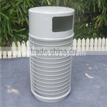 Metal trash bin outdoor metal street dustbin