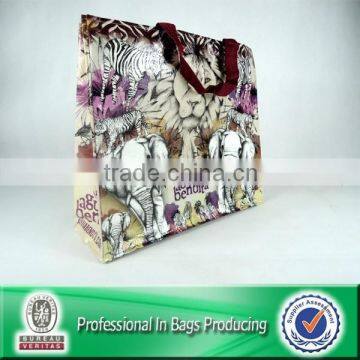 Custom Cheap Recyclable PP Woven Laminated Bag Shooping Bag