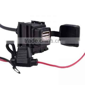 Motorcycle USB Charger 2.1A for GPS & cell phone