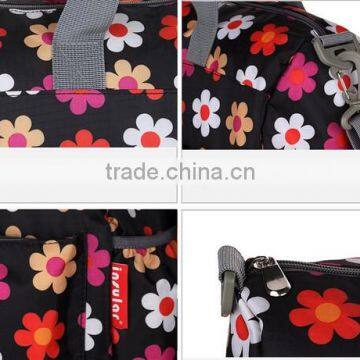 2016 Hot Sale Fashion Mummy Changing Pad Canvas Bags Canvas Lining Baby Bag Wholsale photo-4