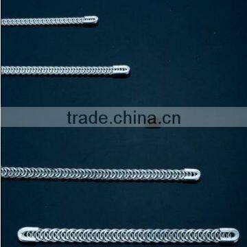 underwear alloy spiral bone in various length