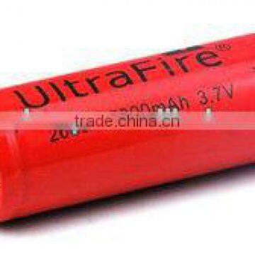 26650 rechargeable li-ion battery with 5000mah