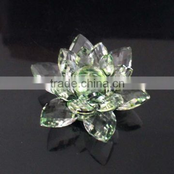 fashion wedding crystal lotus decorative with cheap price