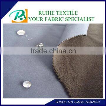 3 layers waterproof laminated fabric for soft shell