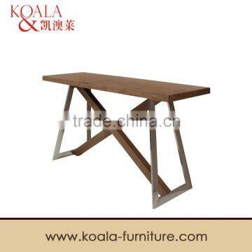 MDF Veneered console table/Wall console table CS285#