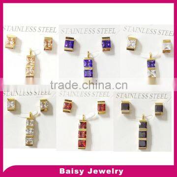 Cheap price factory stainless steel costume african jewelry sets