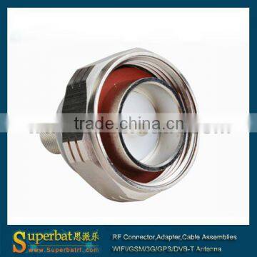 7/16 Din Crimp Plug with O-ring connector for LMR400