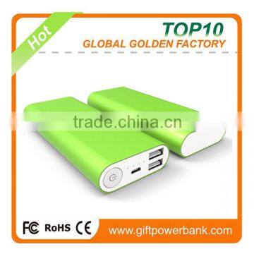 High capacity super slim li-polymer 10000 mah power bank