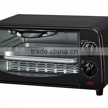 Cheaper Protable Mini 9L toaster Oven with bake tray wire rack tray handle