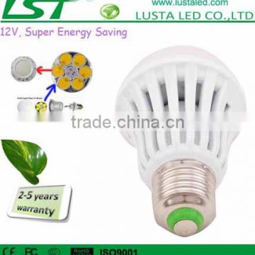 5W/7W/9W/ 11W LED Bulb, High Lumens Output, AC/DC 12V, LED Light Bulb B22 12v