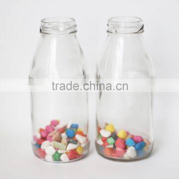 Wholesale 300ml Glass Wine Bottles Glass Beverage Bottles Glass Juice Bottles