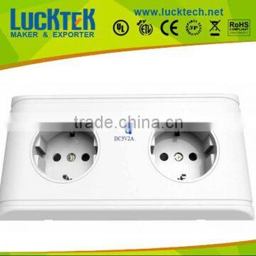 Europe Type POWER Socket USB Wall Socket