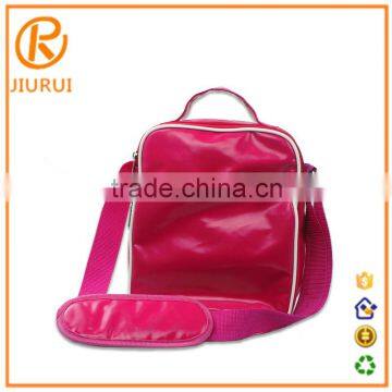 Outdoor fashion china red color tote women sport pu travel bag travel toiletry bag