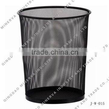 Iron round trash bins