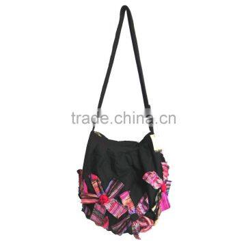 New Design Handmade Flower Messenger Bag for Promotion