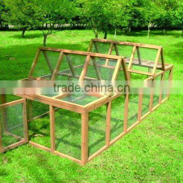 wooden rabbit cage