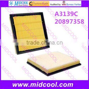 High quality air filter cabinfilter for 20897358