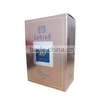 Customized Special Silver Cardboard Brandy Wine Box Printing Service photo-4