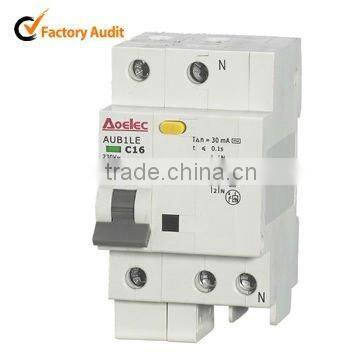 AUB1LE Modular Electronic combined RCD and MCB Device/RCBO