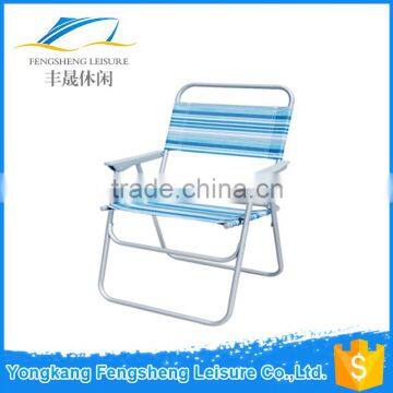 Spring beach chair for camping