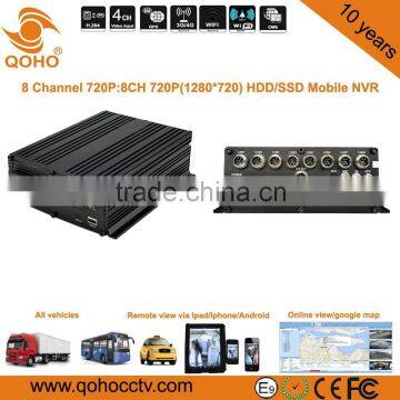 720P Mobile NVR ,GPS,3G, WIFI, 8-channel MNVR photo-6
