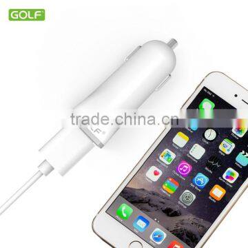 Portable Cheap Car Charger 5V 1A Single Car Charger With 1 USB Port GOLF Easy Use Car Charger