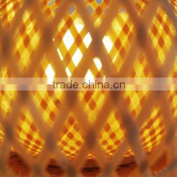 DOUBLE LAYER NATURAL BAMBOO HANDICRAFT TRIPOD FLOOR LAMP TRADITIONAL CHINESE HANDICRAFT TECHNIQUES photo-4