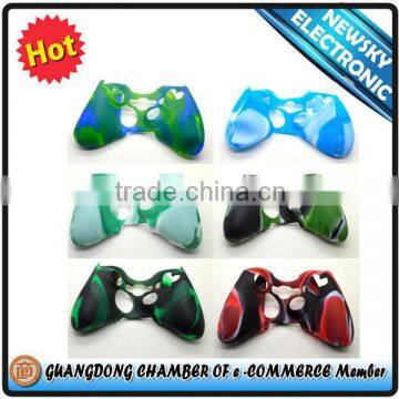 Charming Camouflage Silicone Skin Case Cover for Xbox 360 Controller Silicon Case for Xbox