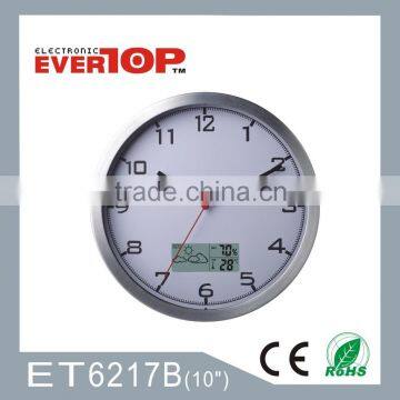 PROMOTIONAL NEWLY METALDIGITAL WALL CLOCK WITH CALENDAR ET6217B