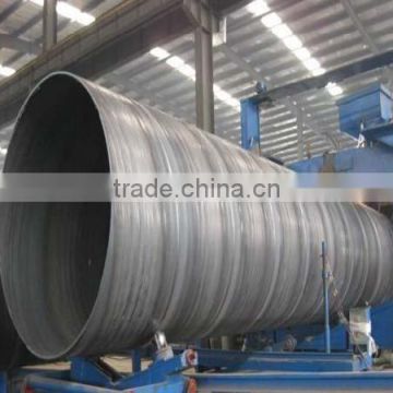 q235 q345 SSAW carbon steel spiral welded pipe gas and oiled pipe