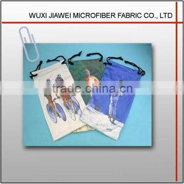 Microfiber glasses bag