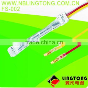 PVC tube sealed thermal fuse for refrigerator ksd FS-002