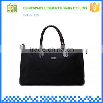 Outdoor Waterproof Black Tote Women Ripstop Nylon Duffel Bag