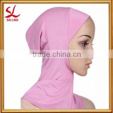 Hot Sale Islamic Muslim Hijab Cotton Full Cover Inner Hijab Caps Islamic Underscarf