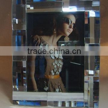 Table Crystal Glass Photo Frame Glass Photo Holder XK019